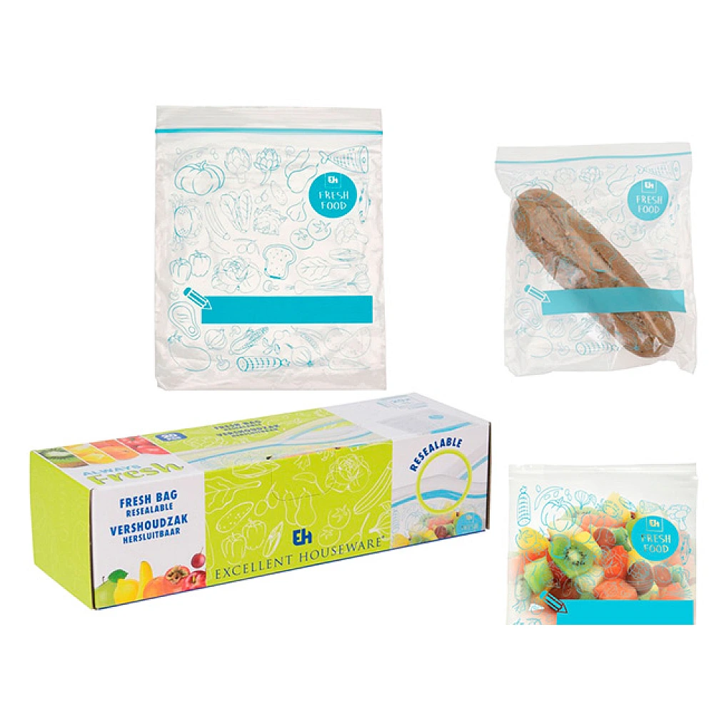 Pungi pentru congelare EH 18X23cm 1l, 20buc