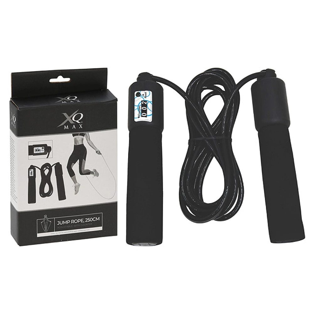 Coarda cu numerotare XQMAX 2.5m, neagra