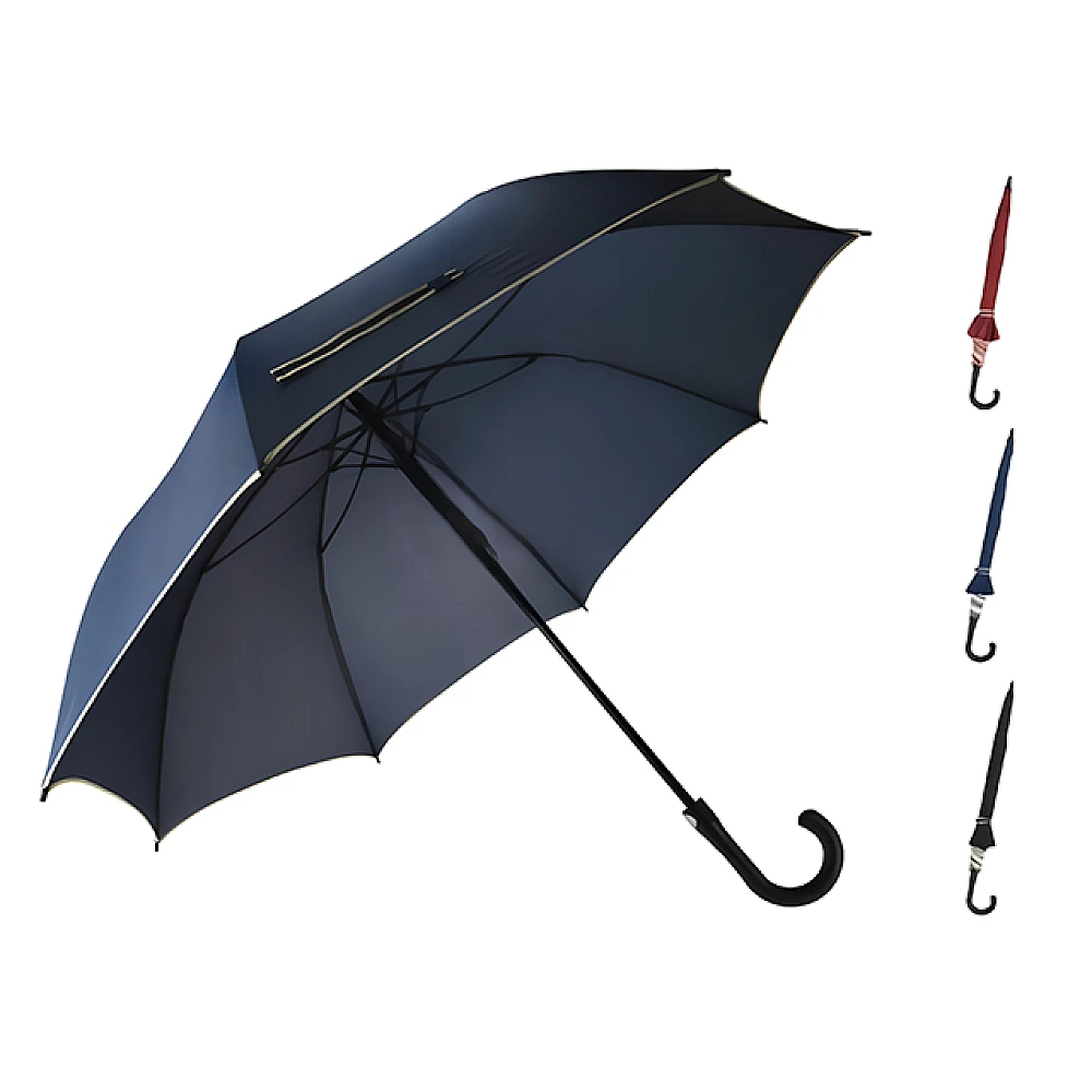 Umbrela tip baston D131cm, H99cm, automat, poliester