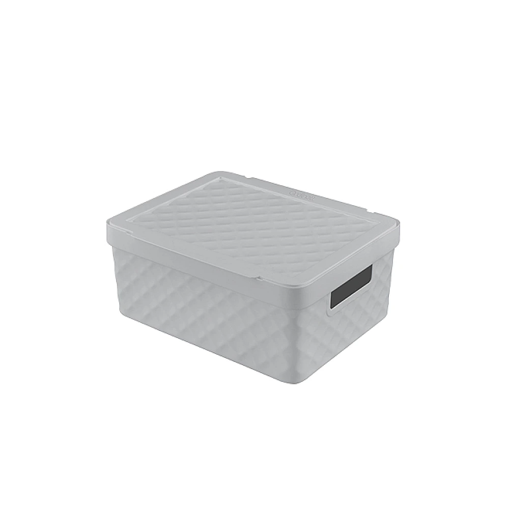 Container cu capac Kubica 11l, gri