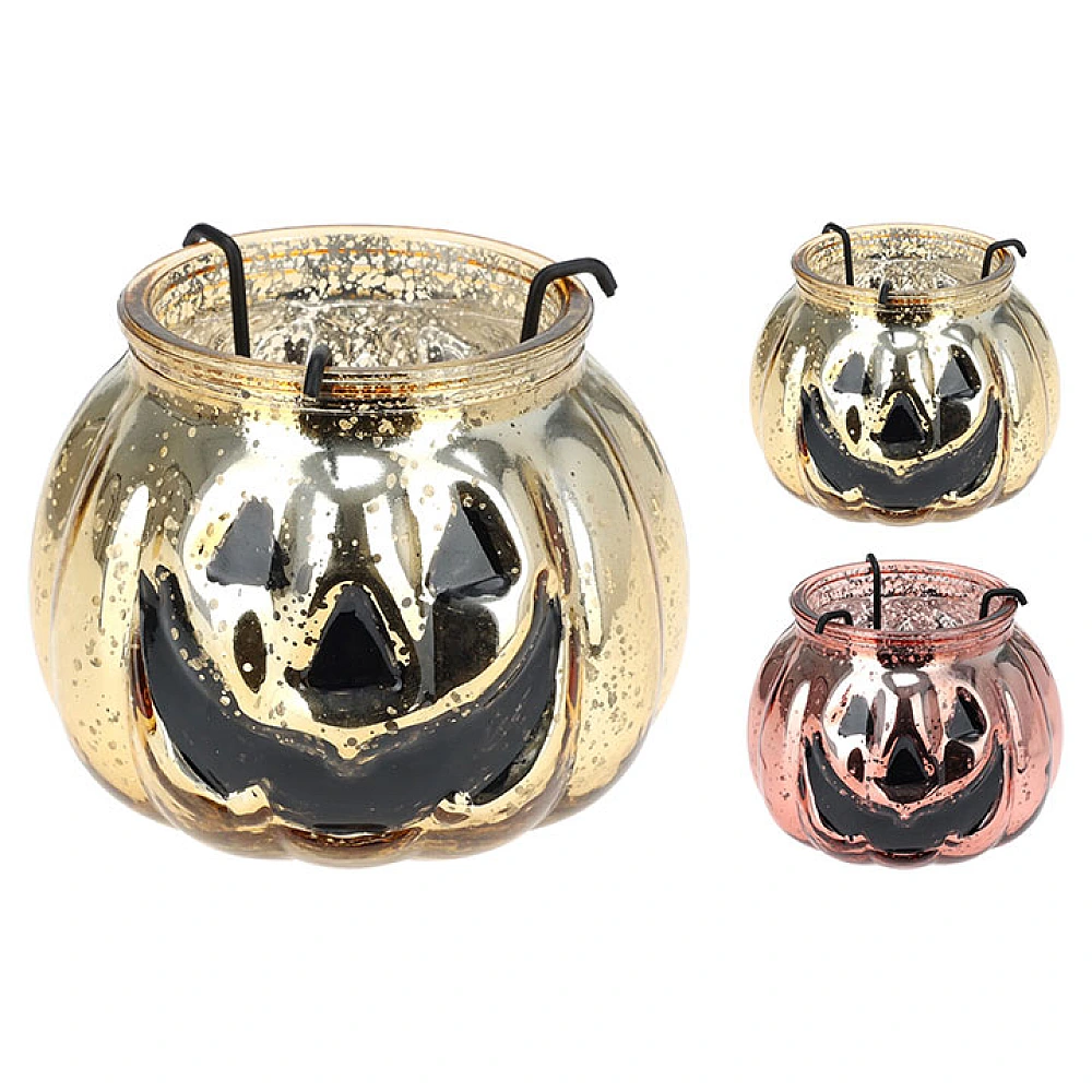 Sfesnic de Halloween 10X10X8cm, sticla