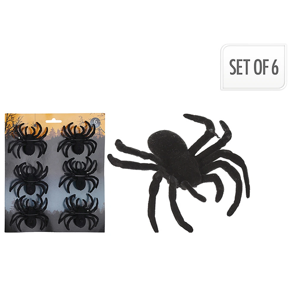 Set paianjeni Halloween 6buc 7 cm