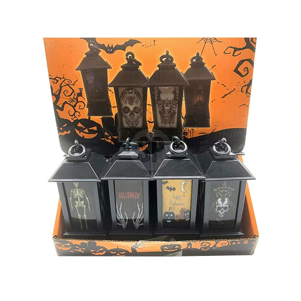 Felinar LED Halloween  5X5X13cm
