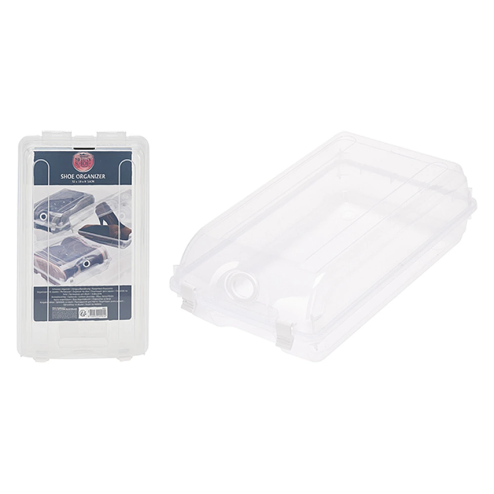 Organizator pentru pantofi Storage Solution, 32X19X10cm, transparent