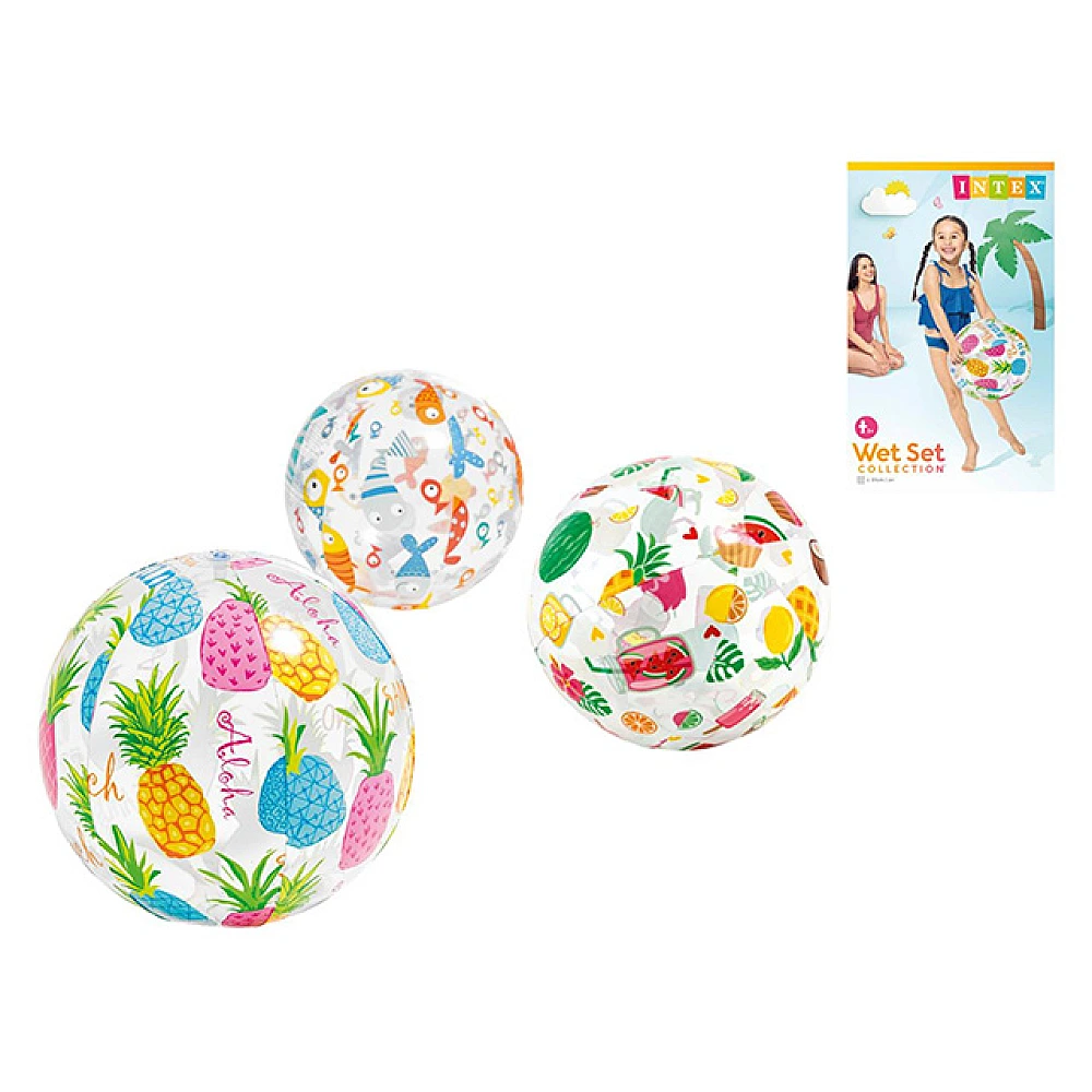 Minge gonflabilă pentru plajă, D 51 cm, 2 modele