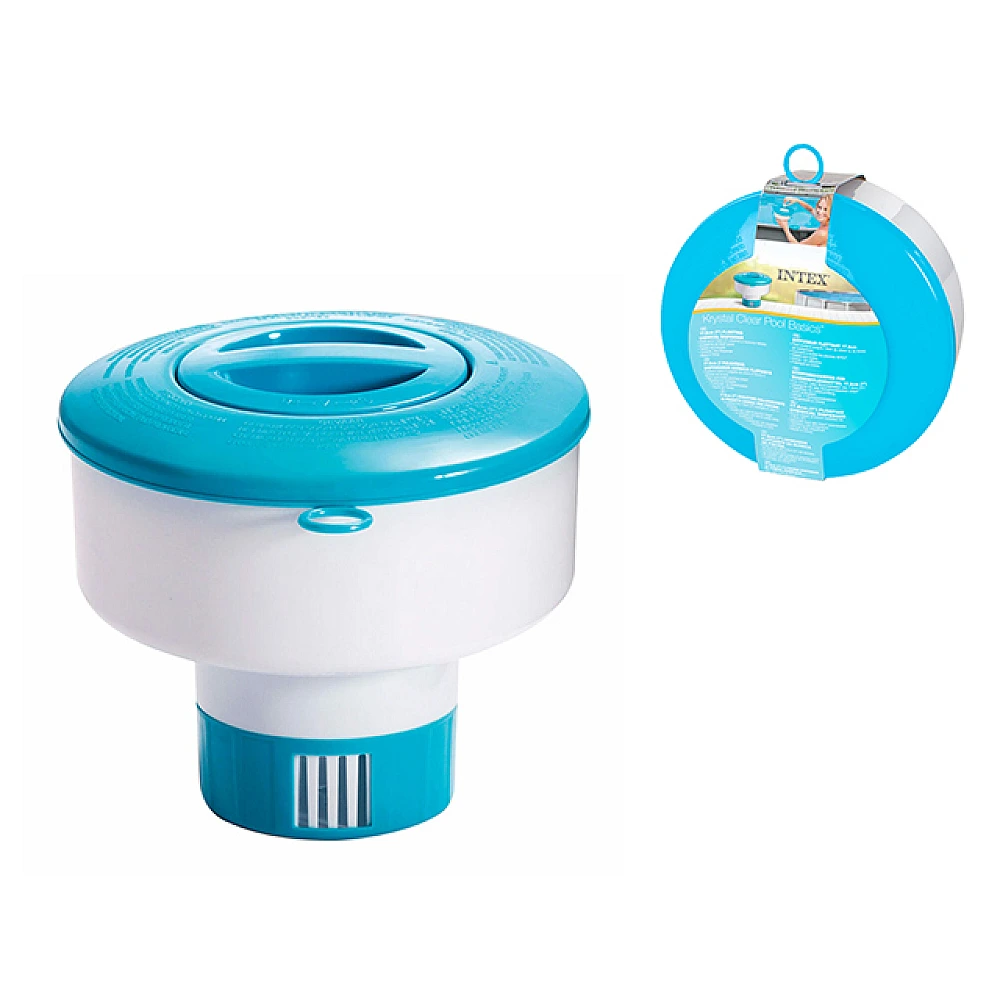 Dozator plutitor 17,8 cm pentru granule sau tablete chimice de 200 g