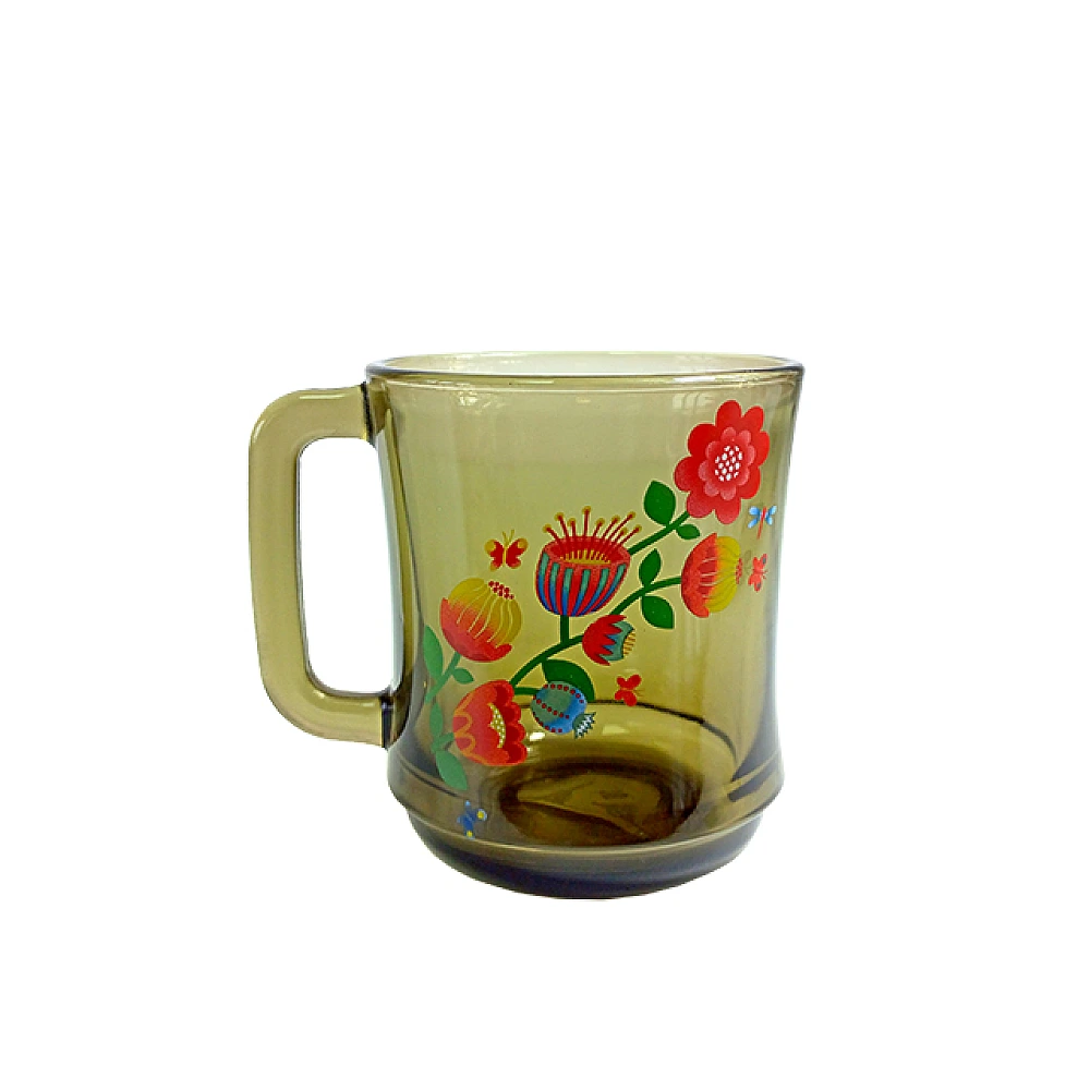 Cana din sticla 310ml GI Verso Design campie