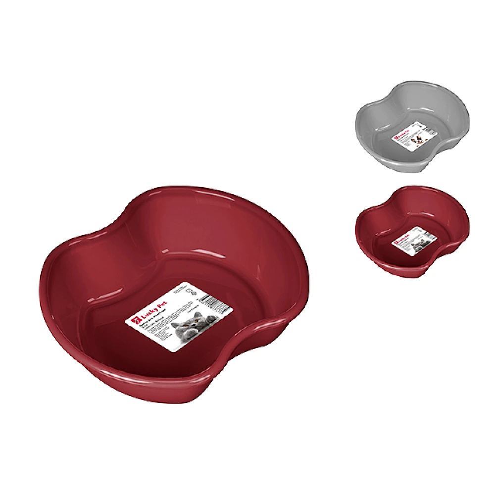 Castron pentru animale Lucky Pet 0.8l, 16X18X5cm