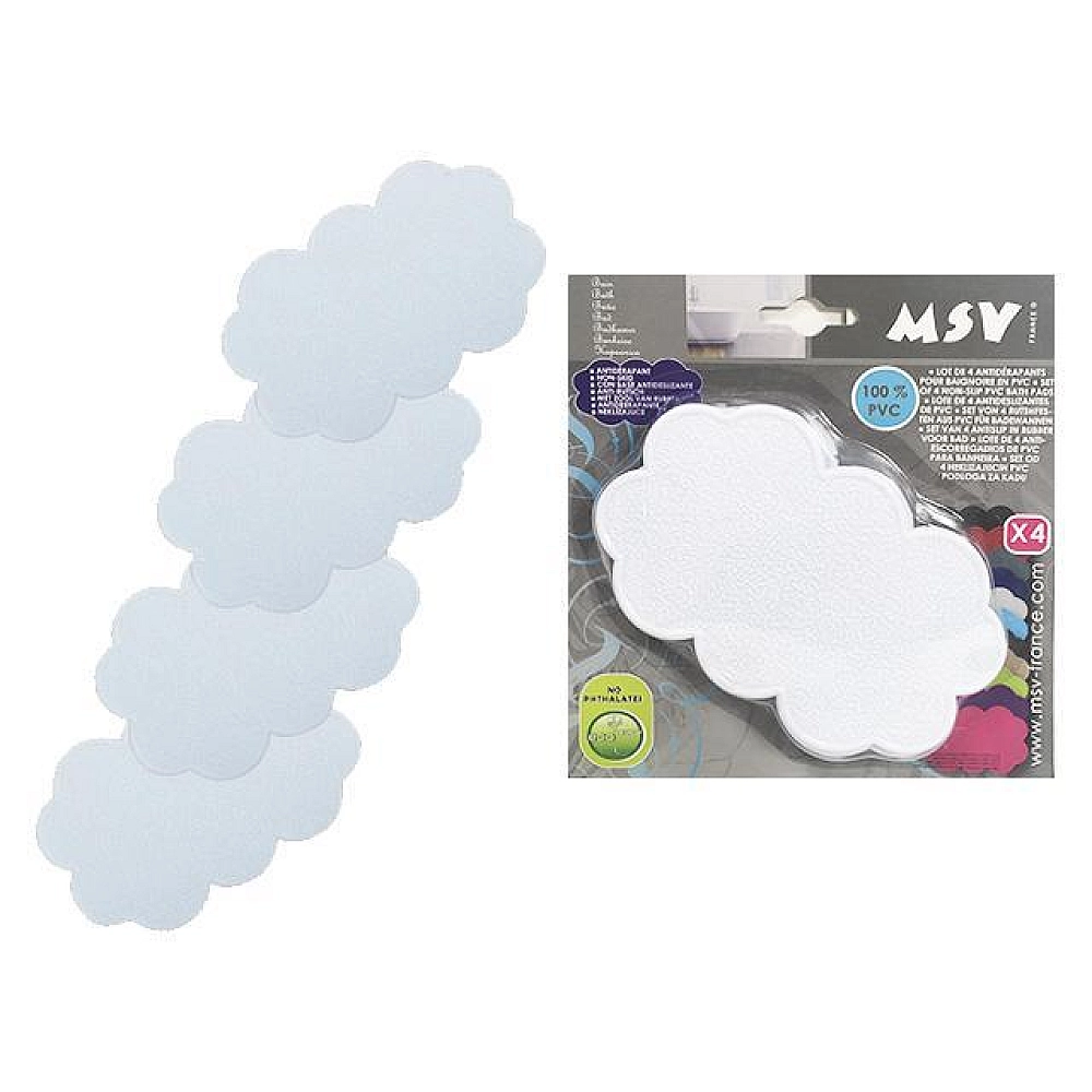 Set covoras pentru baie 4buc 14.5X9cm MSV 
