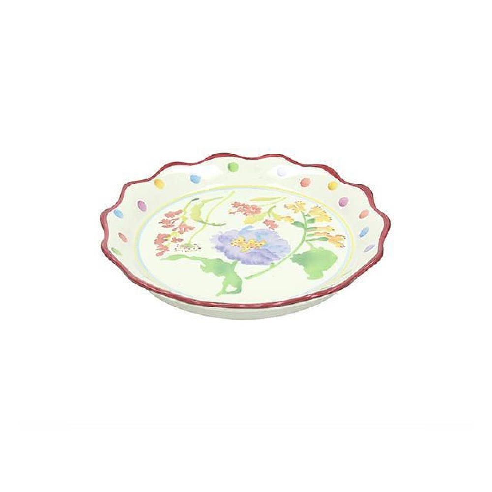 Platou adanc D30cm Young Blooming, din ceramica