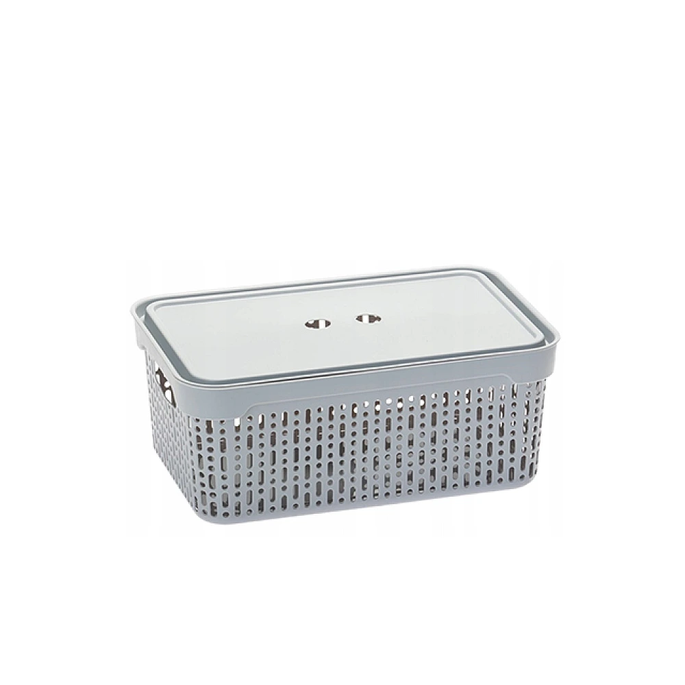 Cos cu capac Morsetta L, 30Х20Х12 cm, gri