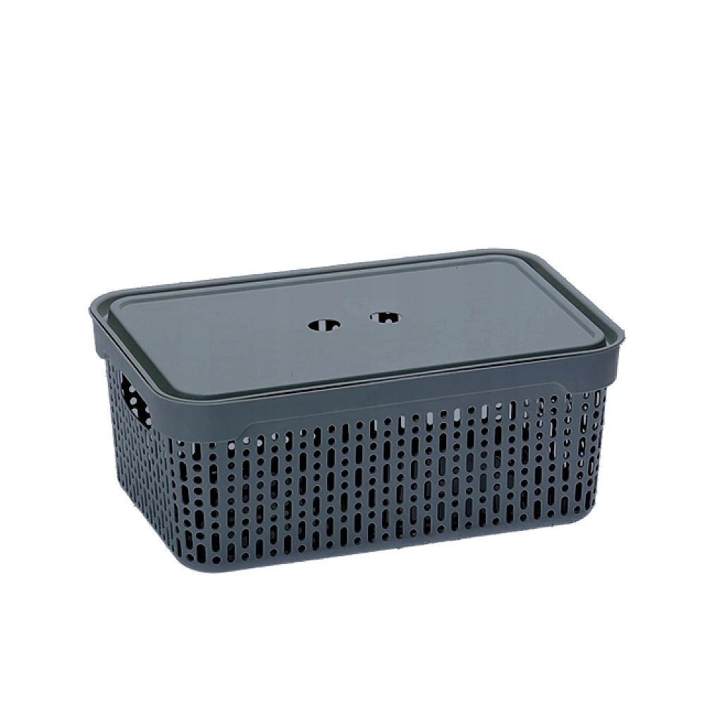 Cos cu capac Morsetta XL, 39.3Х30Х13 cm, antratit