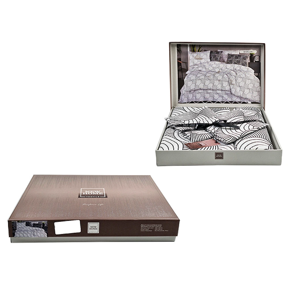 Lenjerie de pat 2pers NH Ranforce Barlow, policoton