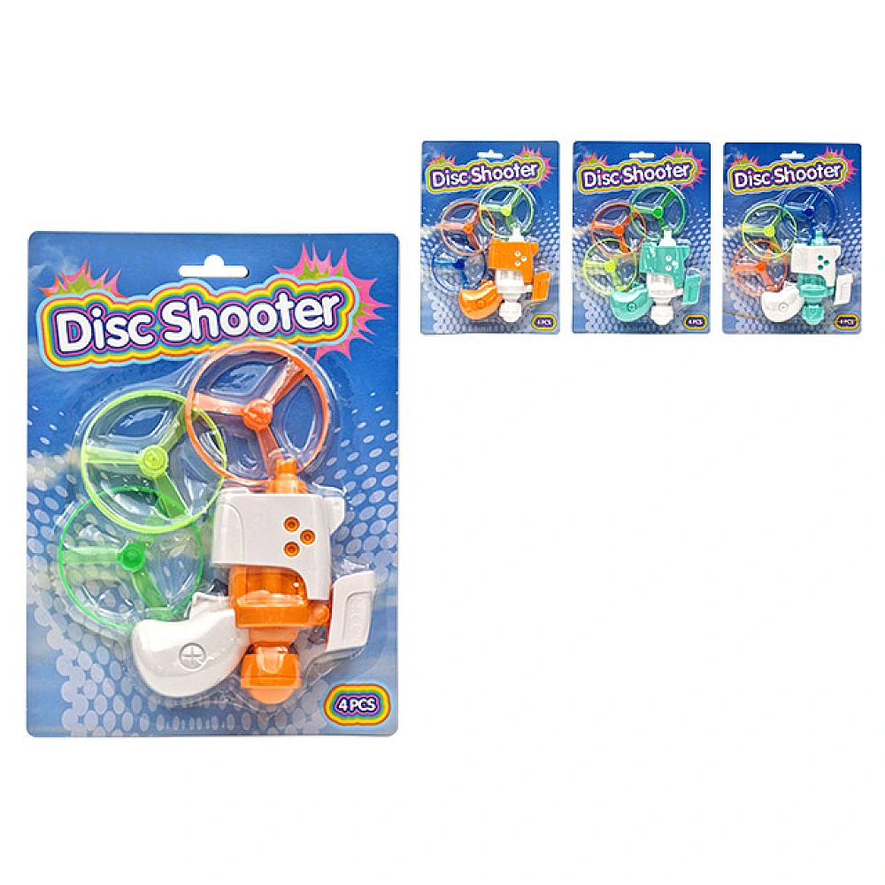 Pistol lansator de discuri + 3 discuri