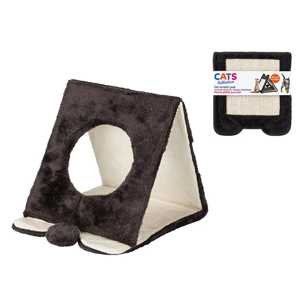 Centru de joc pentru pisici Cats triunghiular, pliabil 24X29X29 cm