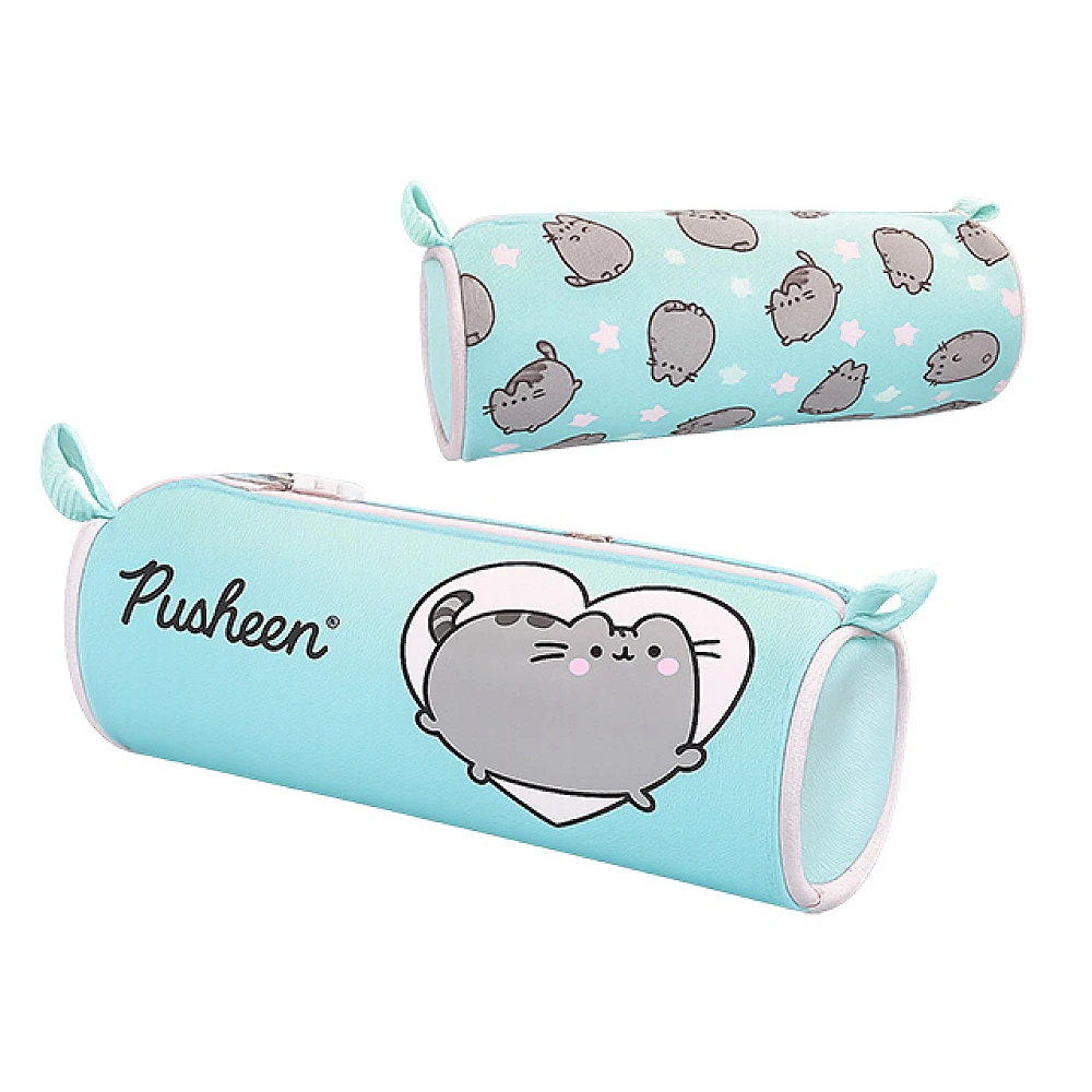 Penar cilindru 21X7.5X7.5 cm Pusheen Mint