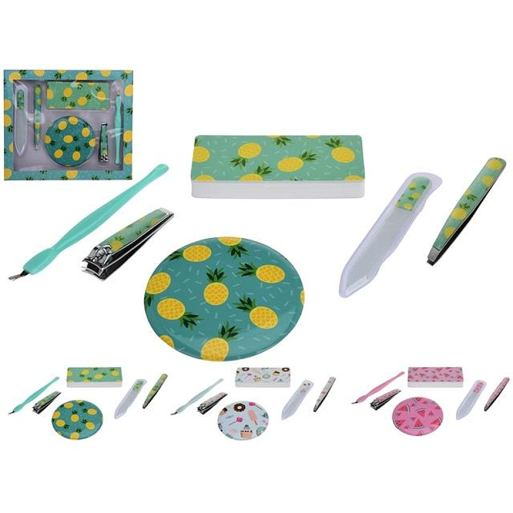 Set pentru manichiura 6buc Summer, 3 culori, blister