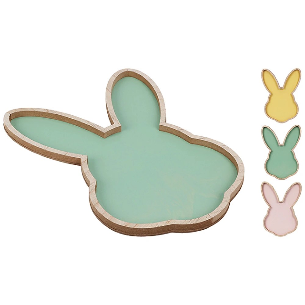 Farfurie decorativa din lemn 