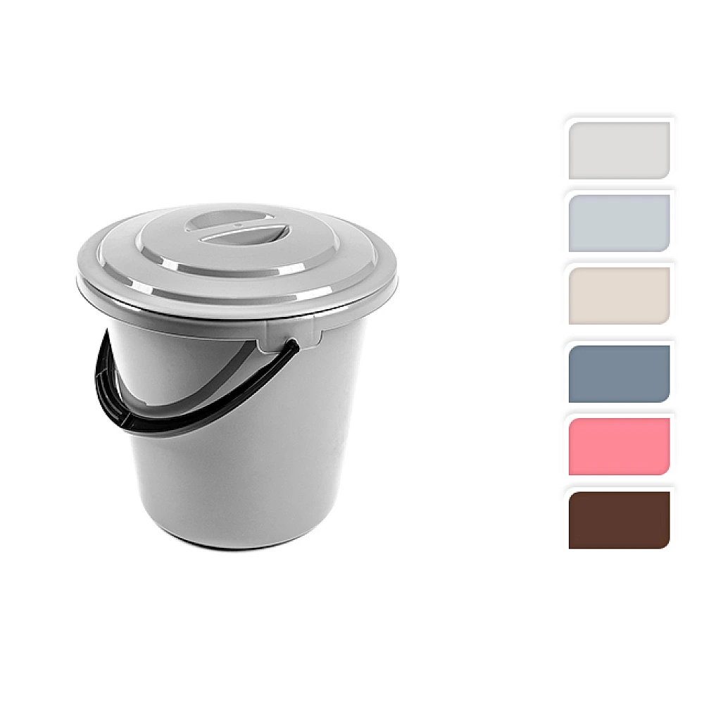 Galeata Jagiello 10l cu capac, diferite culori