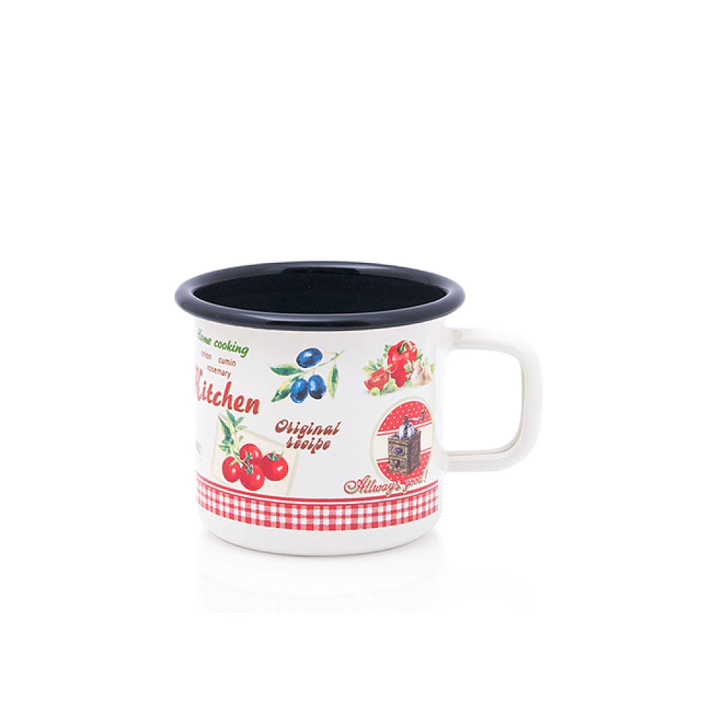 Cană emailată Kitchen, 400 ml