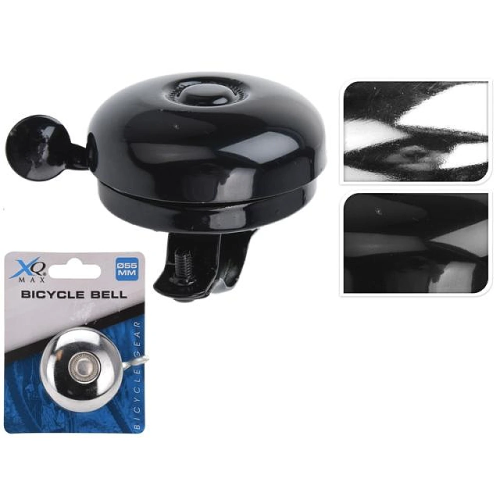 Sonerie pentru bicicleta XQMAX D5.5cm, metal, neagra