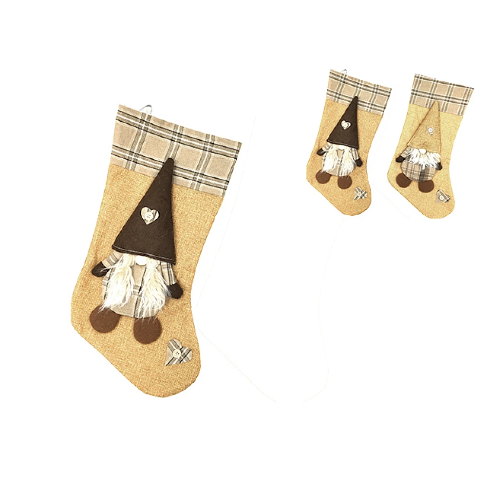 Cizmulita de Craciun pentru cadouri 25X46cm 