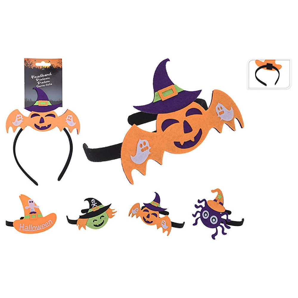Cerc pe cap Halloween 15X15cm