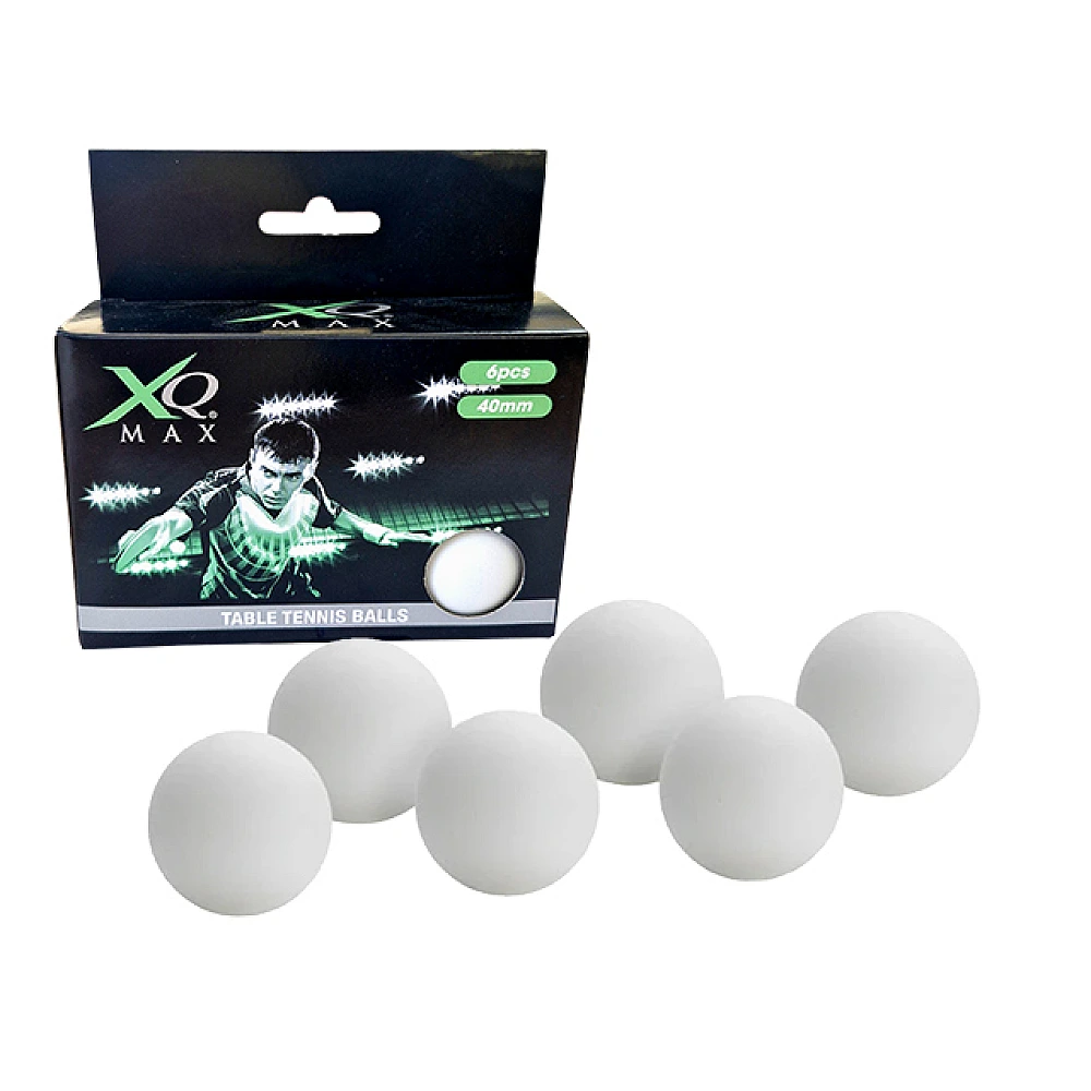 Set mingi ping-pong, 6buc,albe