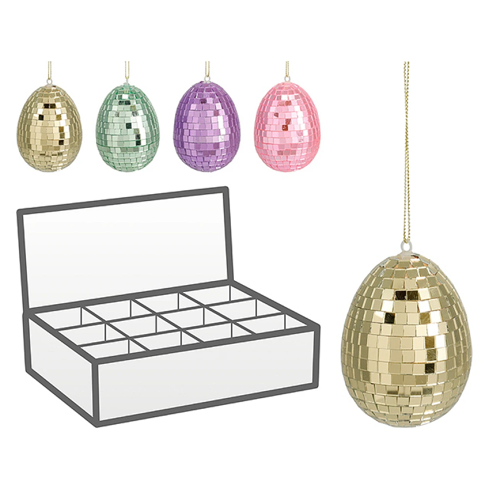 Suvenir suspendabil „Ou disco”, 8 cm