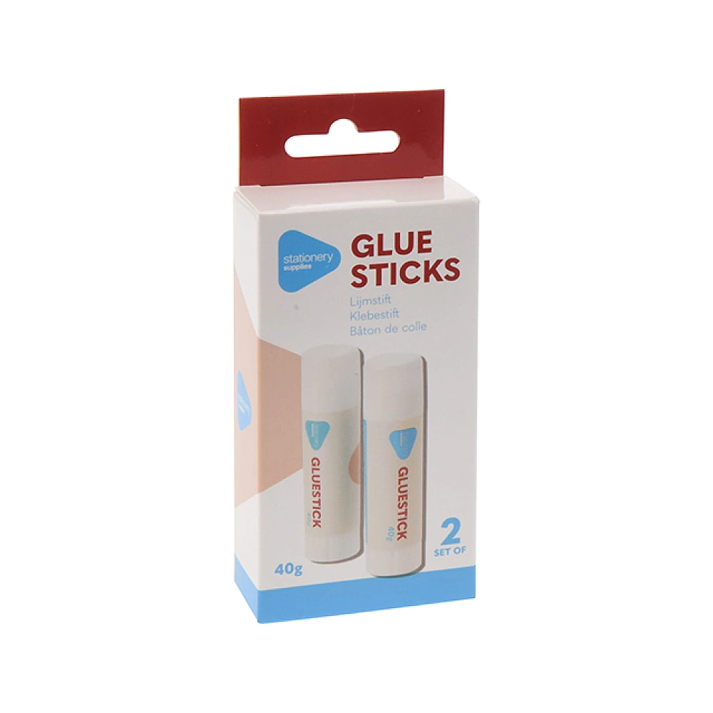 Set lipici solid tip creion Free&Easy, 2bucx40g