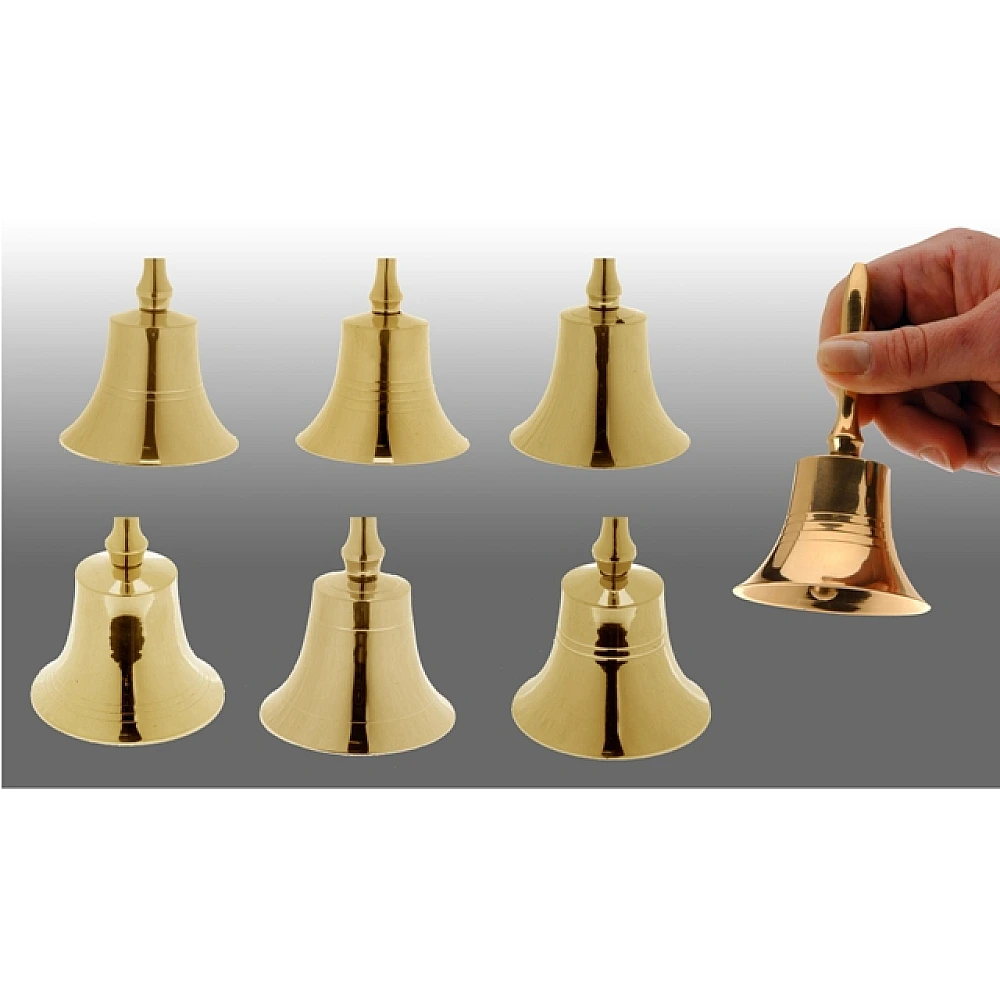 Clopotel cu maner din metal 11cm 