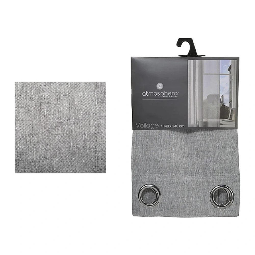 Perdea 140X240cm Atmosphera, gri