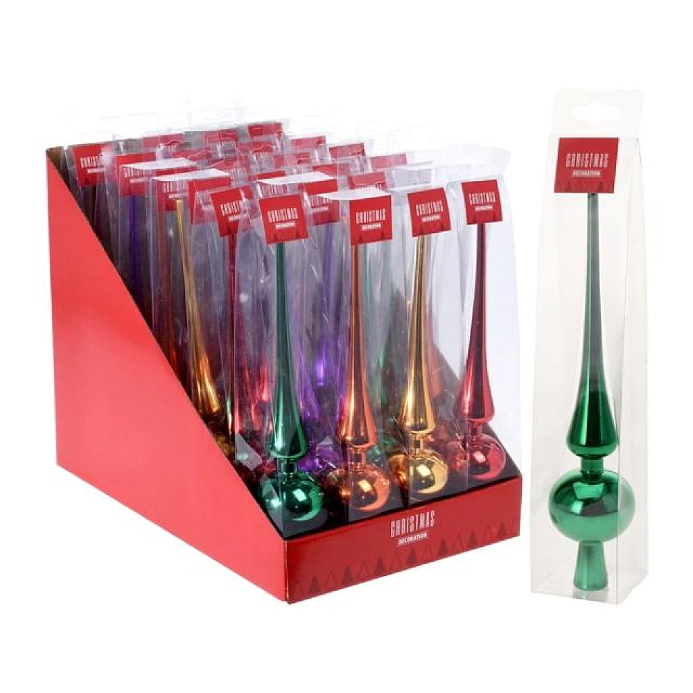 Virf pentru brad 28.5сm, diverse culori