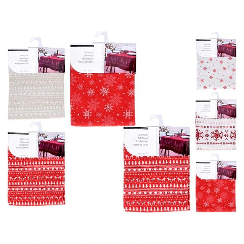 Fata de masa de Craciun 130X180cm, bumbac