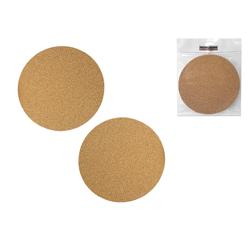 Set suport pentru vase ferbinti din pluta Elemente 2buc D19cm