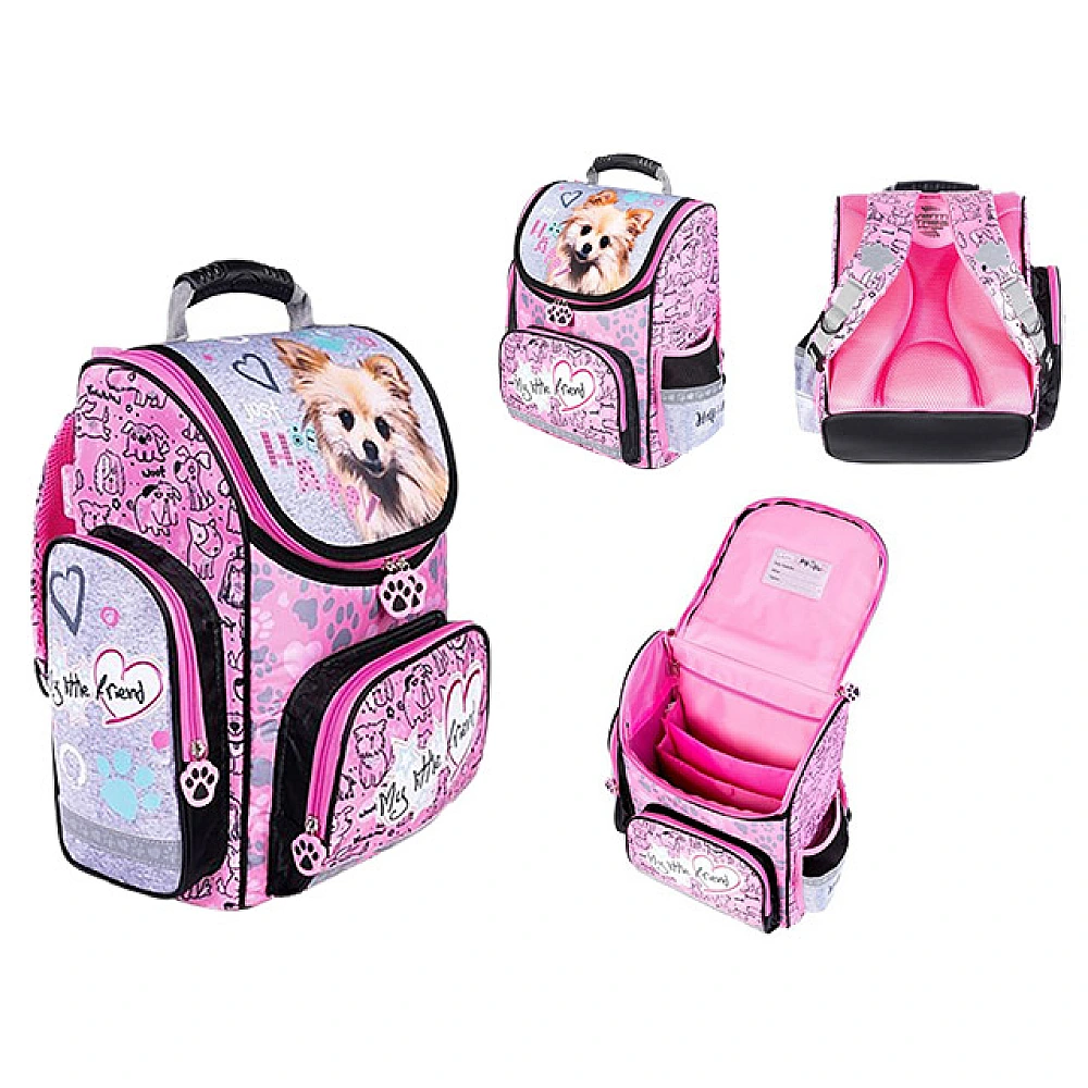 Ghiozdan My Little Friend Pink Dog