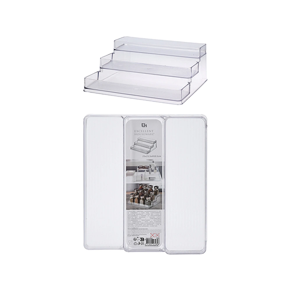 Organizator pentru condimente EH 3 nivele, 25X23.5X10.5 cm, plastic