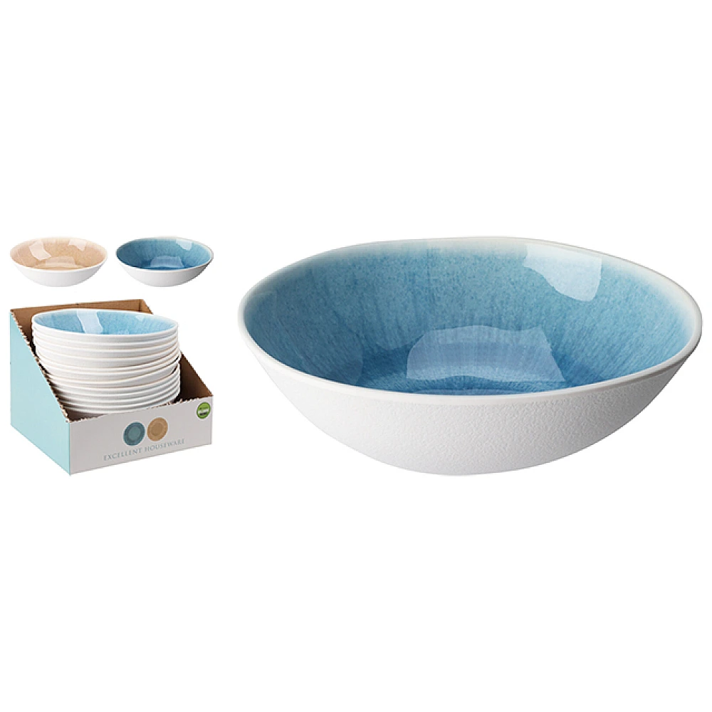 Salatiera EH Reactiv Glaze 18 cm, melamina