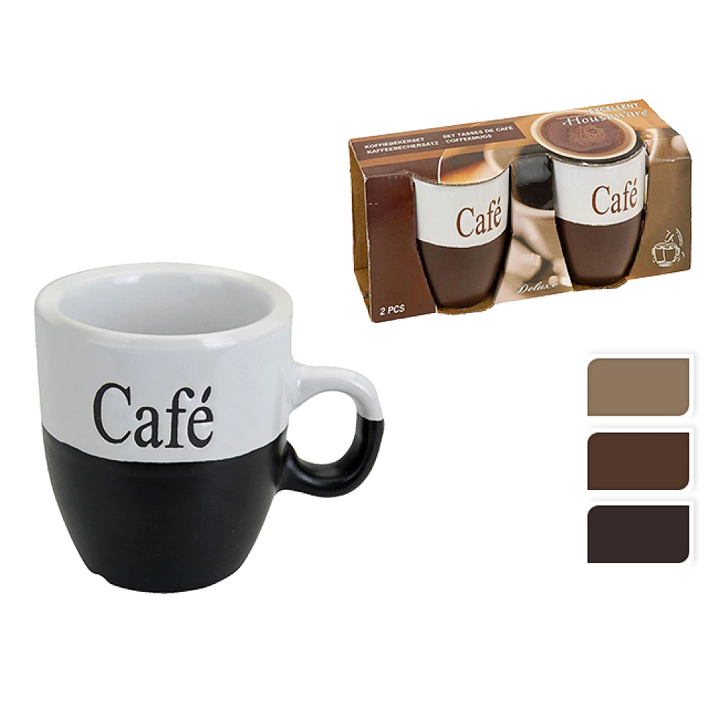 Set 2 cani pentru cafea 150ml 