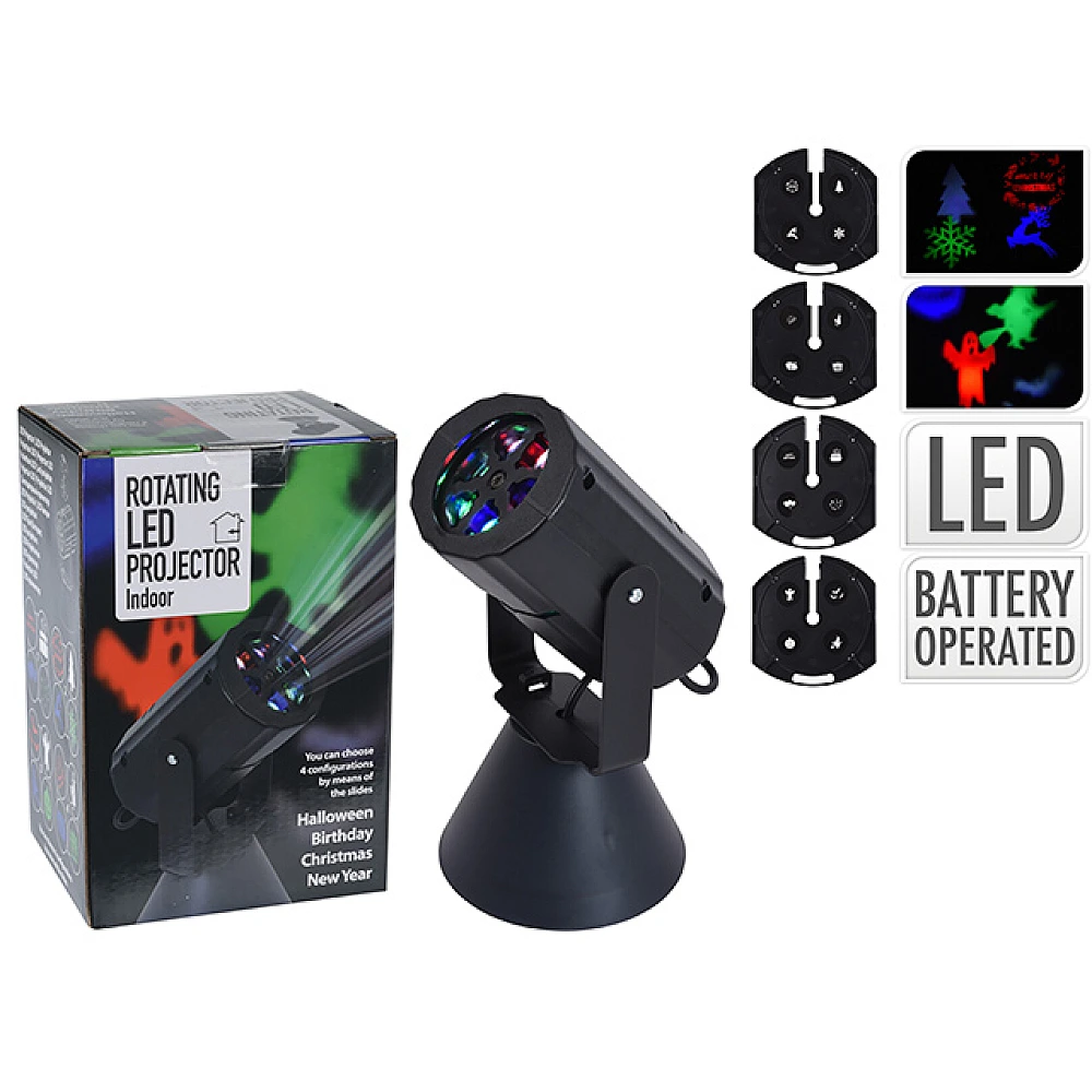 Proiector LED cu 4 imagini: 