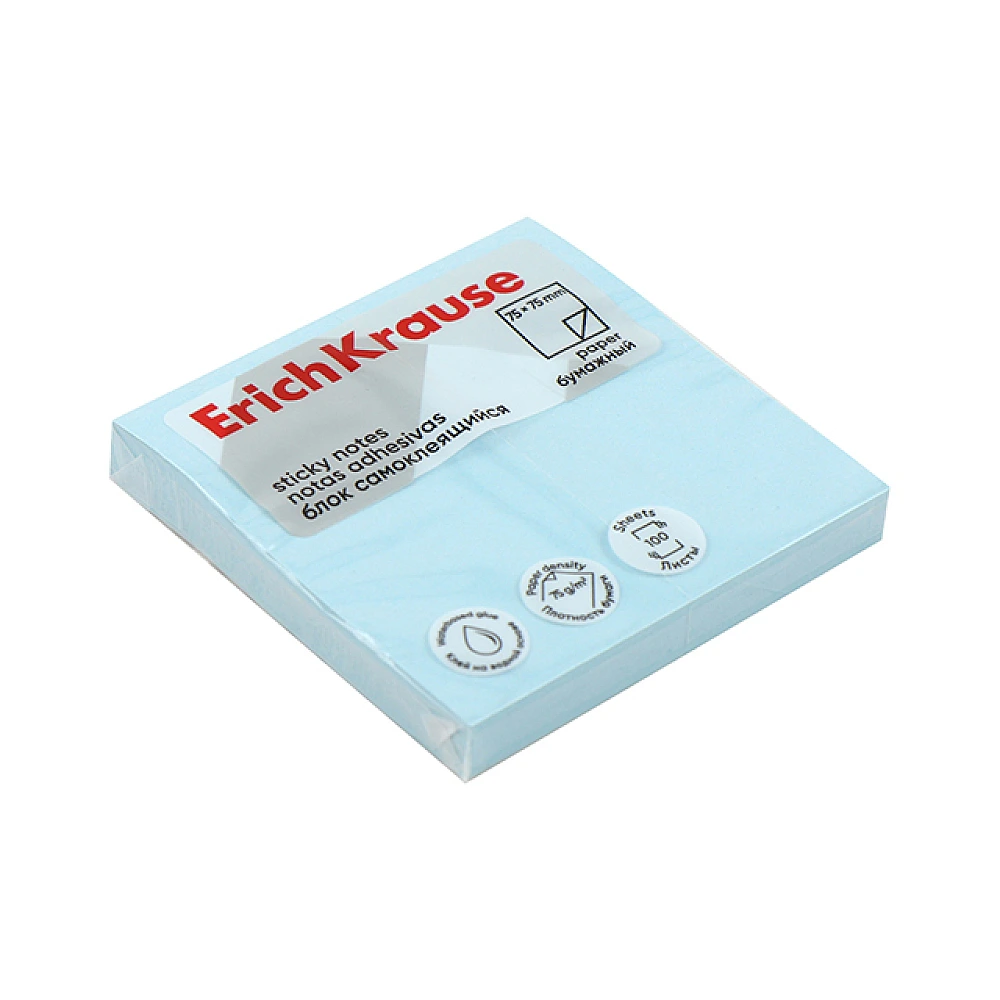 Memory Stick ErichKrause 75X75 mm, 100 foi, albastru