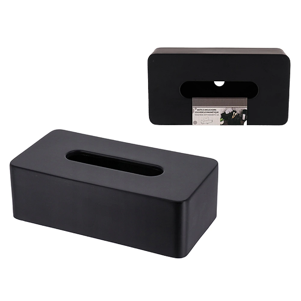 Cutie pentru servetele Tendance, neagra