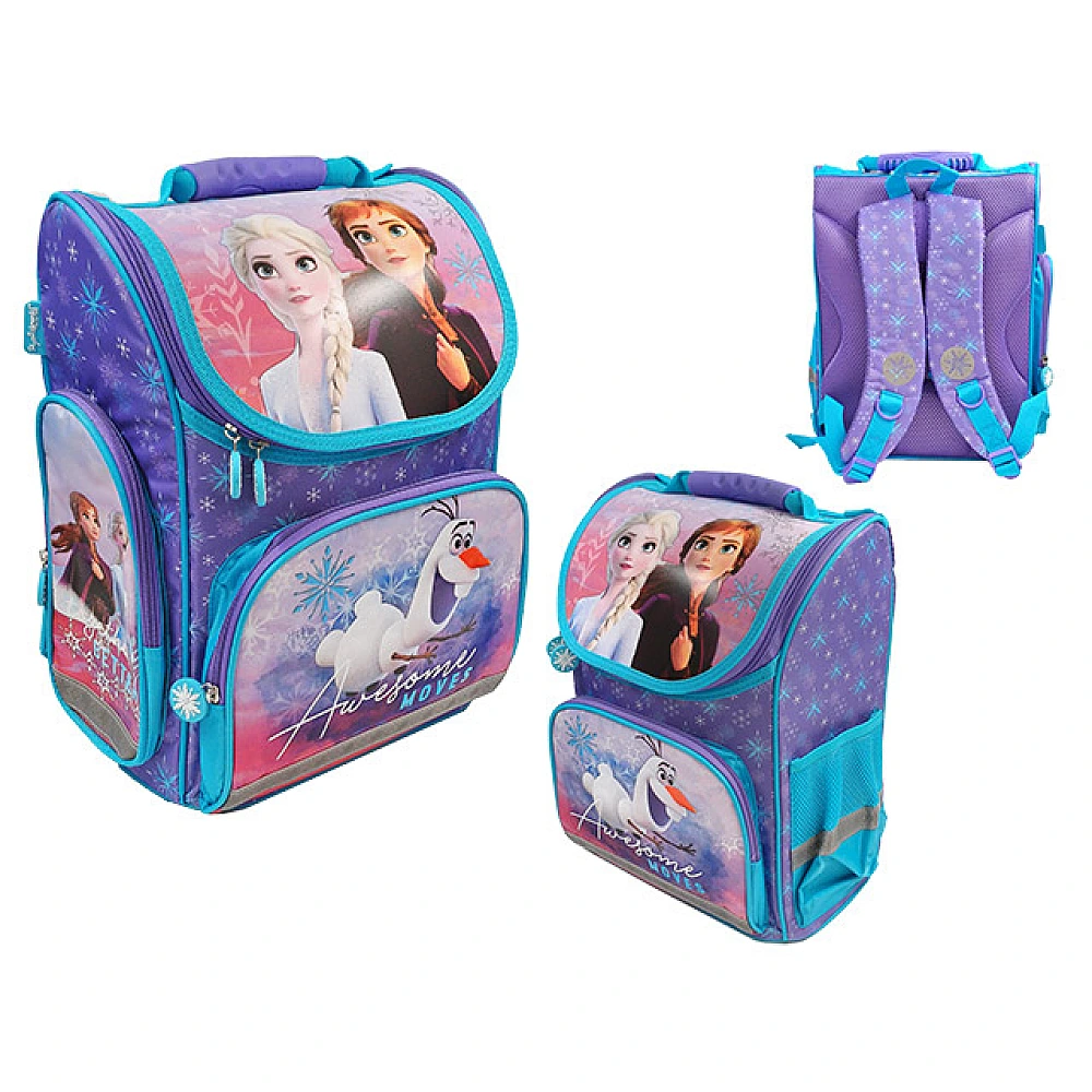 Ghiozdan scolar Bambino Frozen Violet 27.5X16X35.5cm
