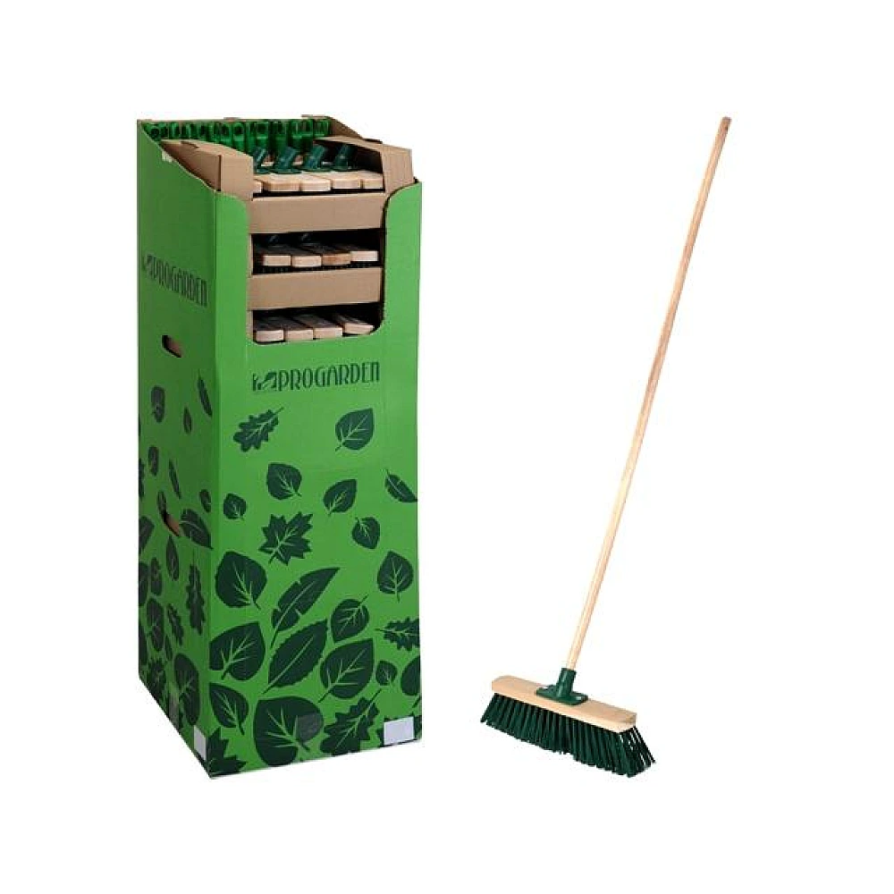 Perie-matura cu perie dura 30cm, maner din lemn 118cm