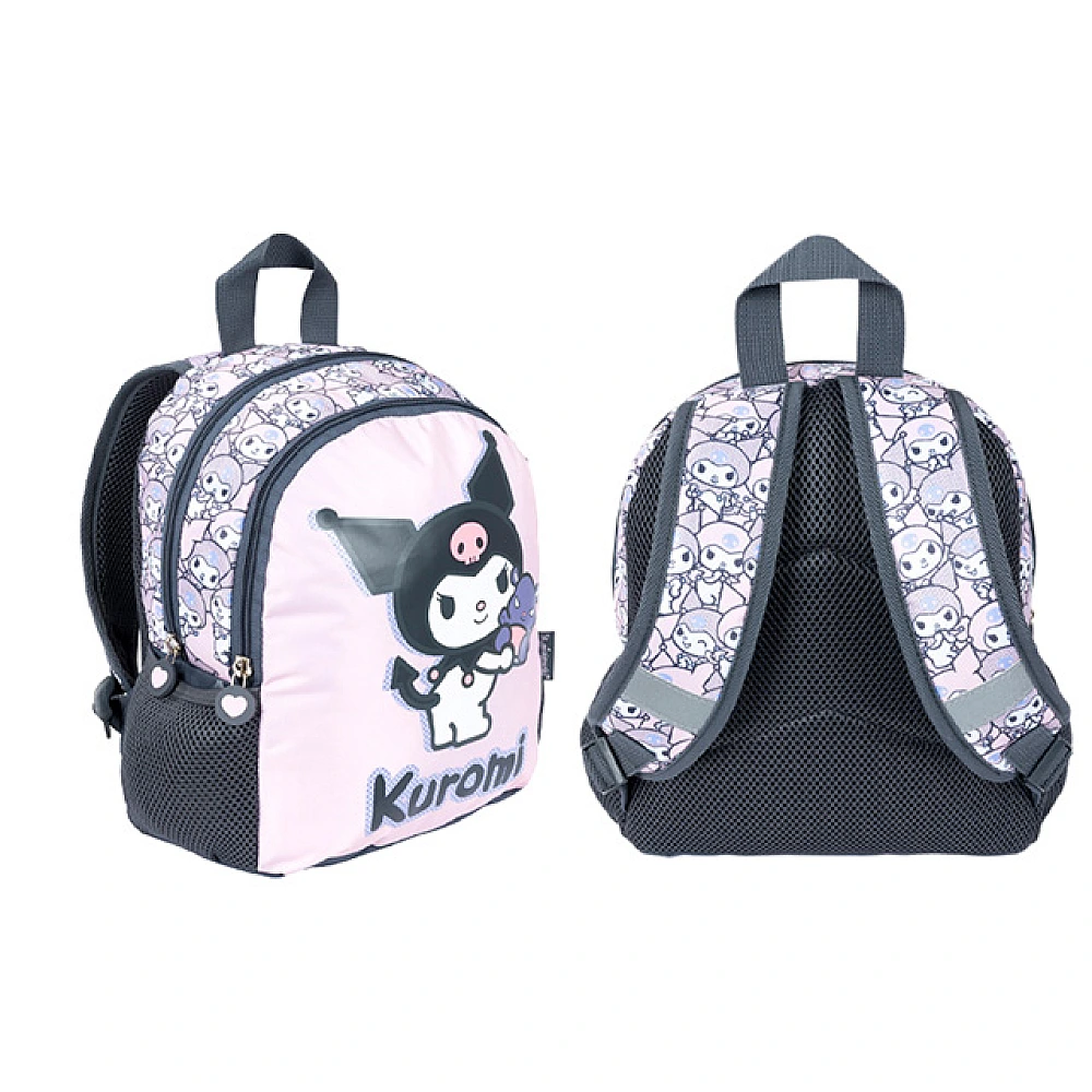 Ghiozdan pentru copii Kuromi Pink 27X21X12.5 cm