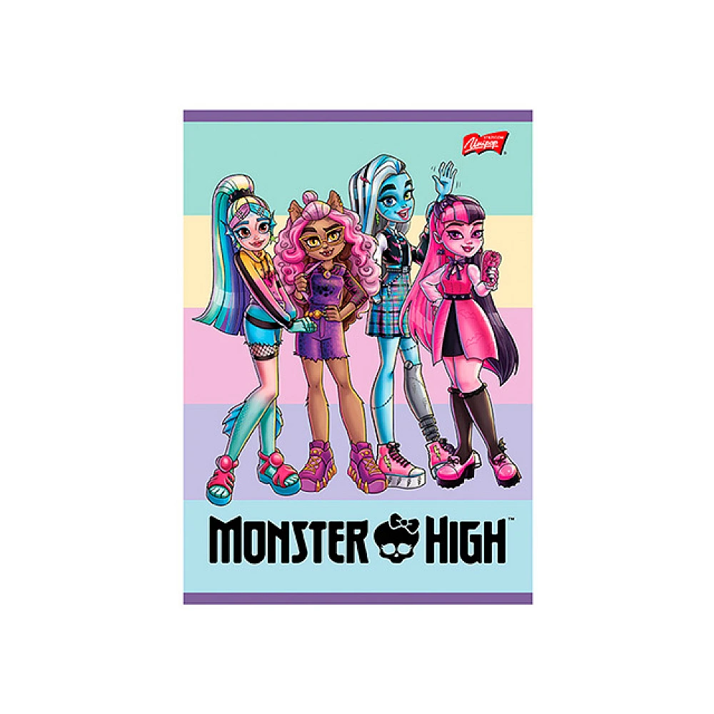 Caiet A5 16 foi patratele Monster High