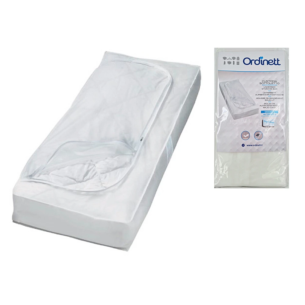 Husă de depozitare Ordinett, Top Class 120X50X15cm, albă, PEVA