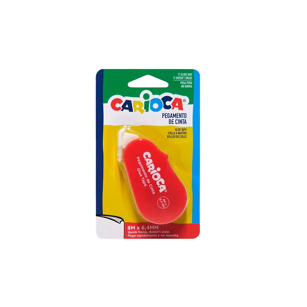 Banda adeziva 8mX8.4mm Carioca, blister