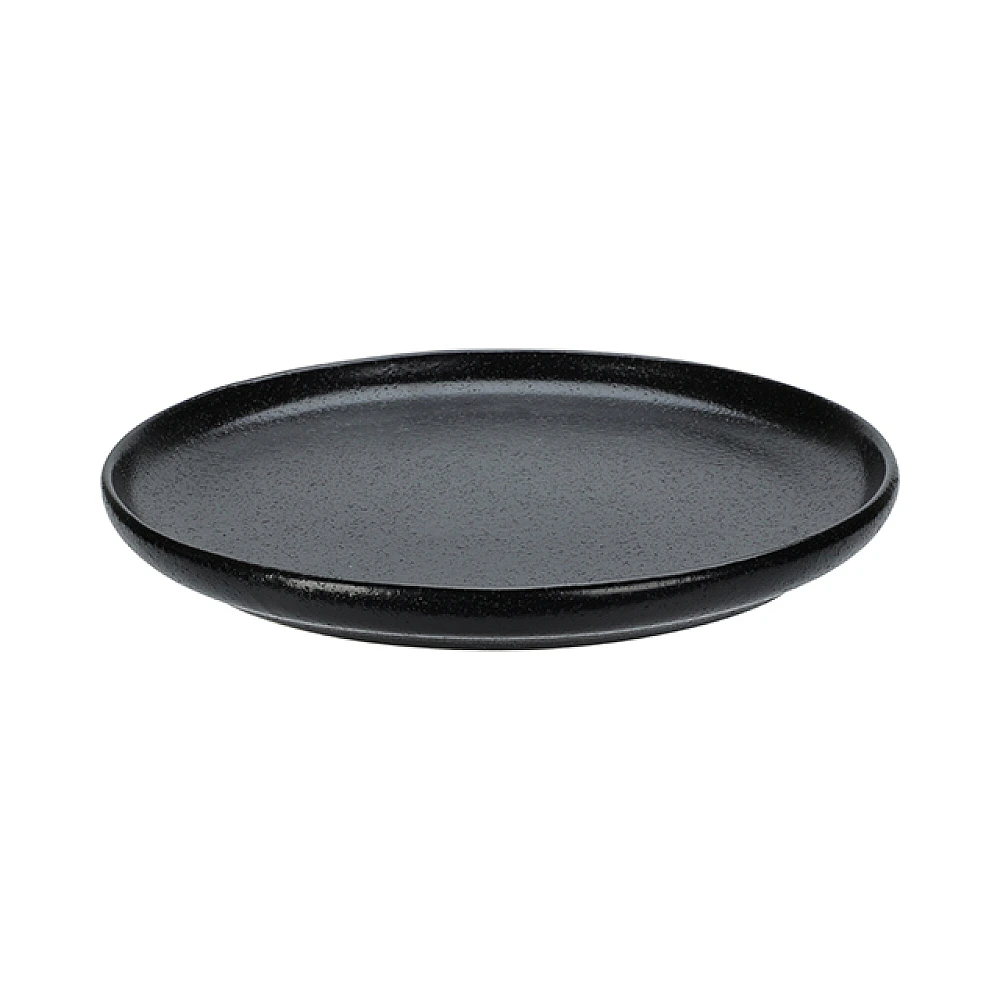 Farfurie de desert 21cm Glaze, ceramică, culoare neagra