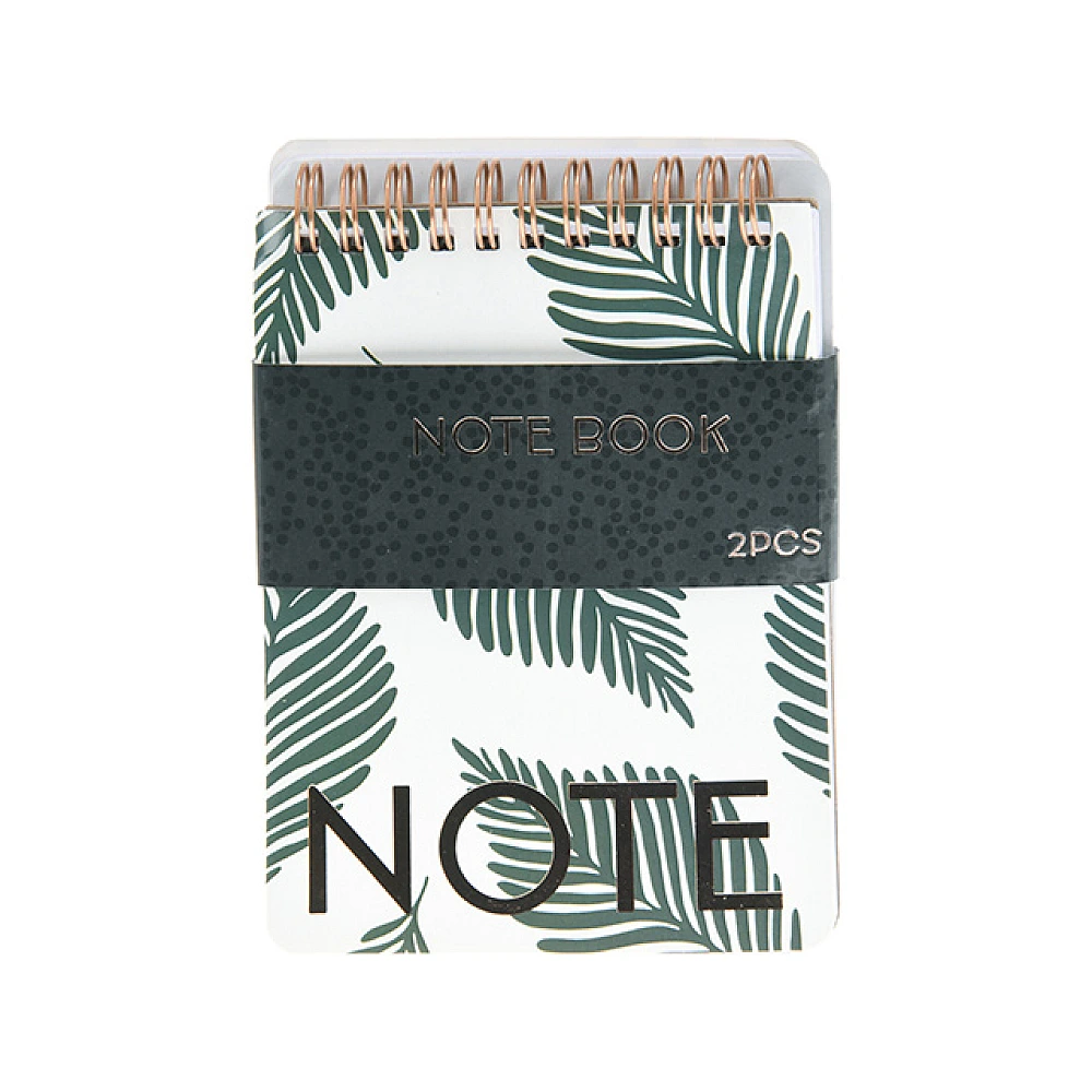 Notepad 14X10.5cm Free&Easy spiralat 48 foi, 2buc